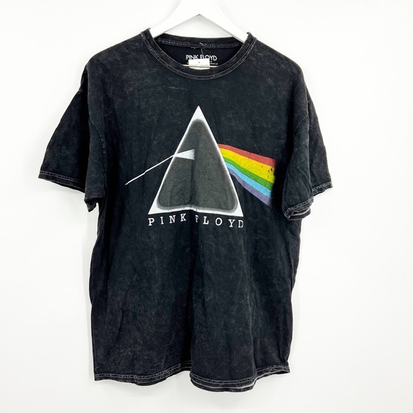 Pink Floyd Mineral Wash Graphic Band Tee Black Sz XL - Picture 2 of 4